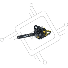 Бензопила Huter BS-2,3/40RS 900/70/6/11