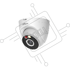 Камера видеонаблюдения Dahua DH-IPC-HDW1339DA-SAW-IL, IP, 3 Мп, 2.8 мм, белый