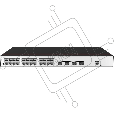 Коммутатор Huawei S5735-L24T4S-A-V2, 24×1 Гбит/с + 4×1 Гбит/с SFP, управляемый
