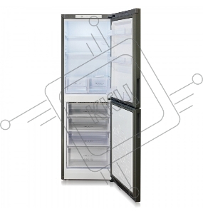 Холодильник Бирюса Б-W6031 2-хкамерн. графит матовый мат.
