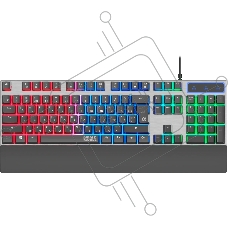 Клавиатура проводная игровая Defender Riddle GK-405 RU, черный