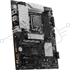 Материнская плата MSI PRO B760-P II, LGA 1700, Intel B760, 4xDDR5, 4xSATA, 2xM.2, 1xPCI-E 4.0 x16, 1xPCI-E 4.0 x4, 3xPCI-E 3.0 x1, 1xHDMI, 1xDP, 1xRJ45 2.5Gb, 1xUSB-C 3.2 Gen 2, 2xUSB-A 3.2 Gen 1, 2xUSB-A 2.0, 5x3.5мм, TOSLINK, 7.1, Standard-ATX