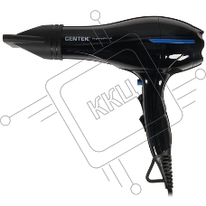 Фен Centek CT-2227 Professional черный, 2200 Вт
