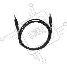 Кабель соединительный VCOM 3.5 Jack (M) - 3.5 Jack (M), стерео, аудио, 1.5м