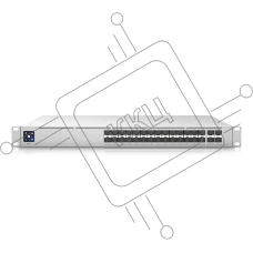 Коммутатор Ubiquiti UniFi Switch Aggregation Pro [USW-Pro-Aggregation], 28х 10G SFP+, 4х 25G SFP28