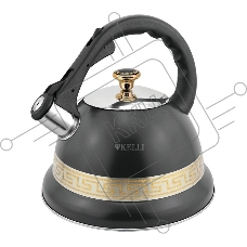 Чайник для плиты KELLI KL-4356 со свистком 3.5 л