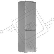 Холодильник DON R-299 NG нерж сталь двухкамерный 259/140л морозилка снизу