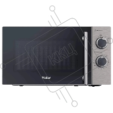 Микроволновая печь Haier HMG-MM207SA серебристый, 20 л, 700 Вт, переключатели - поворотный механизм