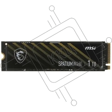 Накопитель SSD MSI SPATIUM M460, 1Tb, M.2 2280, PCIe 4.0 x4, NVMe, R/W 5000/4500