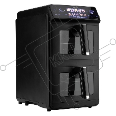 Аэрогриль Eltronic 777-03 черный, 2600 Вт, 12 л, сенсор, 10 программ