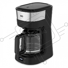 Кофеварка капельная BQ CM1000 черный-стальной, исп. кофе - молотый, 1.2 л, 900 Вт.