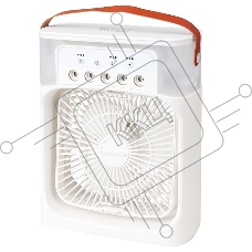 Вентилятор KELLI KL-1020 белый, настольный, 15 Вт, 3 скорости, 10 см