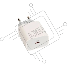 Блок питания (сетевой адаптер) HOCO C76A Plus Speed PD20W, белый