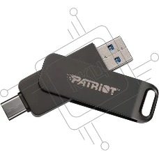Флешка USB Patriot 32Gb Rage R550 USB 3.2 Gen 1 Swing Type-A+C PE32GR550DSAD черный