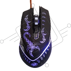 Мышь проводная Dialog Gan-Kata MGK-20U черный, 2400 dpi, USB, кнопки - 7