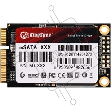 Накопитель SSD KingSpec MT-1TB, 1Tb, SATA III, mSATA, R/W 550/500
