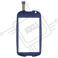 Сенсорное стекло (тачскрин) для Samsung S7550 Blue Earth синее