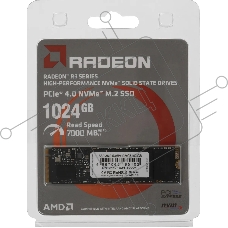 Накопитель SSD AMD Radeon R3MP41024G8, 1Tb, PCIe 4.0 x4, M.2 2280, NVMe, R/W 7000/5900