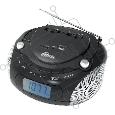 Магнитола RITMIX RBB-030BT black-silver
