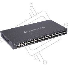 Коммутатор TP-Link TL-SG3452X, 48×1 Гбит/с + 4×10 Гбит/с SFP+ Uplink, управляемый
