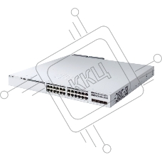 Коммутатор Catalyst 9300L 24-port 1G copper with fixed 4x1Gb SFP uplinks, PoE+, DNA Network Advantage Lic , C9300L-24P-4G-A