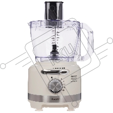 Кухонный комбайн RAGEX R108-105 бежевый 1000Вт 6 скоростей