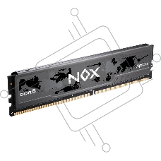 Оперативная память Apacer Nox, DDR5, 16Gb (1x16 Gb), 6000 MHz, CL40, DIMM, радиатор, черный