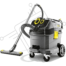 Строительный пылесос Karcher NT 30/1 Tact Te L серый, 1380 Вт, уборка сухая/влажная, пылесборник мешок/контейнер, 30 л