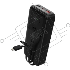 Портативный аккумулятор MORE CHOICE (4620202552815) PB35-20 20000mAh 2USB+1Type-C 3.0A 22.5W+PD20W+QC3.0 LE, черный Портативный аккумулятор MORE CHOICE (4620202552815) PB35-20 20000mAh 2USB+1Type-C 3.0A 22.5W+PD20W+QC3.0 LE, черный