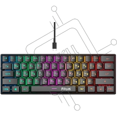 Клавиатура Filum FL-GKBM10 проводная, USB Type-A, чёрный
