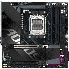 Материнская плата Gigabyte B850M AORUS ELITE WIFI6E, AM5, AMD B850, 4xDDR5, 4xSATA, 2xM.2, 1xPCIe 5.0 x16, 1xPCIe 3.0 x4, 1xDP (v1.4), 1x2.5Gb LAN, Wi-Fi 6E, Bluetooth 5.3, 2xUSB-C 10Gbps, 2xUSB-A 10Gbps, 5xUSB-A 5Gbps, 4xUSB-A 2.0, S/PDIF, 2x3.5 мм, 7.1, mATX