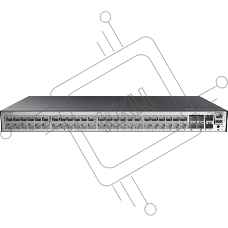 Коммутатор Huawei S5735-L48T4XE-A-V2, 48×1 Гбит/с + 4×10 Гбит/с SFP+, управляемый