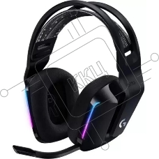 Наушники с микрофоном Logitech G733 Lightspeed черный мониторные Radio оголовье (981-000867)