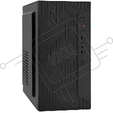 Корпус Minitower ExeGate BAA-303-UNS500 (mATX, БП UNS500 с вент. 12см, 2*USB, HD Audio, черный)