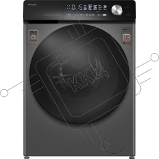 Стиральная машина Weissgauff WM 45126 Steam Direct Drive Deep Grey серая, загрузка фронтальная 6кг, 1200 об/мин., класс: A+++