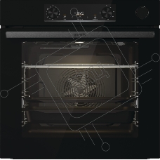 Встраиваемый электрический духовой шкаф Gorenje BSA6737E15BG , 77 л, 300 °C, конвекция, электрический гриль, класс A