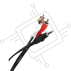 Кабель соединительный 3.5 Jack (M)/3 RCA (M) Telecom