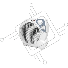 Тепловентилятор Blackton Bt FNH1112 White