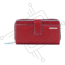 Кошелек женский Piquadro Blue Square PD1354B2R/R красный натур.кожа