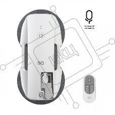 Робот-мойщик окон BQ WR201S White. Мощность 90 Вт/Объем 20мл/Объем для чистящего средства 100мл/Параметры электропитания 100-240 В,50-60 Гц/Страховочный трос 5м/Минимальная рабочая зона 35х35см/Планирования пути IQ навигатор