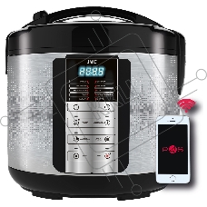 Мультиварка JVC JK-MC501 5л 860Вт серебристый/черный металл