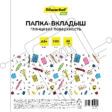 Папка-вкладыш Silwerhof Eco глянцевые А4+ 30мкм (упаковка: 100шт)