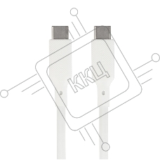 Кабель Type-C to Type-C, silica gel, 1m, 3A, 60W, PD (белый)