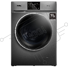 Стиральная машина KORTING KWD 60DV107 Gr серый, загрузка фронтальная 10 кг, 1200 об/мин, класс B