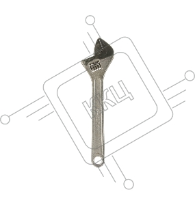 Ключ разводной WILLMARK 300мм, инструментальная сталь, никелевое покрытие (70104K)