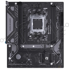 Материнская плата Maxsun Challenger B650M, AM5, AMD B650, 2xDDR5, 3xSATA III, 1xM.2, 1xPCI-E 4.0 x16, 1xDisplayPort, 1xHDMI, 1xRJ-45 1Gb LAN, 2xUSB 2.0, 4xUSB 3.2 Gen 1, 3x3.5 мм, 5.1-канальная, Micro-ATX