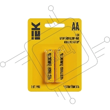 Батарейка щелочая Alkaline Optima LR06/AA (2шт/блистер)