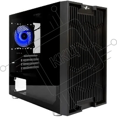 Компьютерный корпус Minitower mATX Eurocase 00-01003410 M07 3ARGB черный без БП закаленное стекло USB 3.0