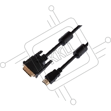 Кабель Rexant (17-6307) ШнурHDMI - DVI-Dgold7Мс фильтрами