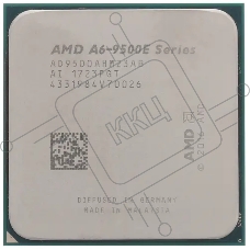 Процессор AMD Bristol Ridge A6 2C/2T 9500E (3.0/3.4GHz,1MB,35W,AM4) tray,Radeon R5 Series